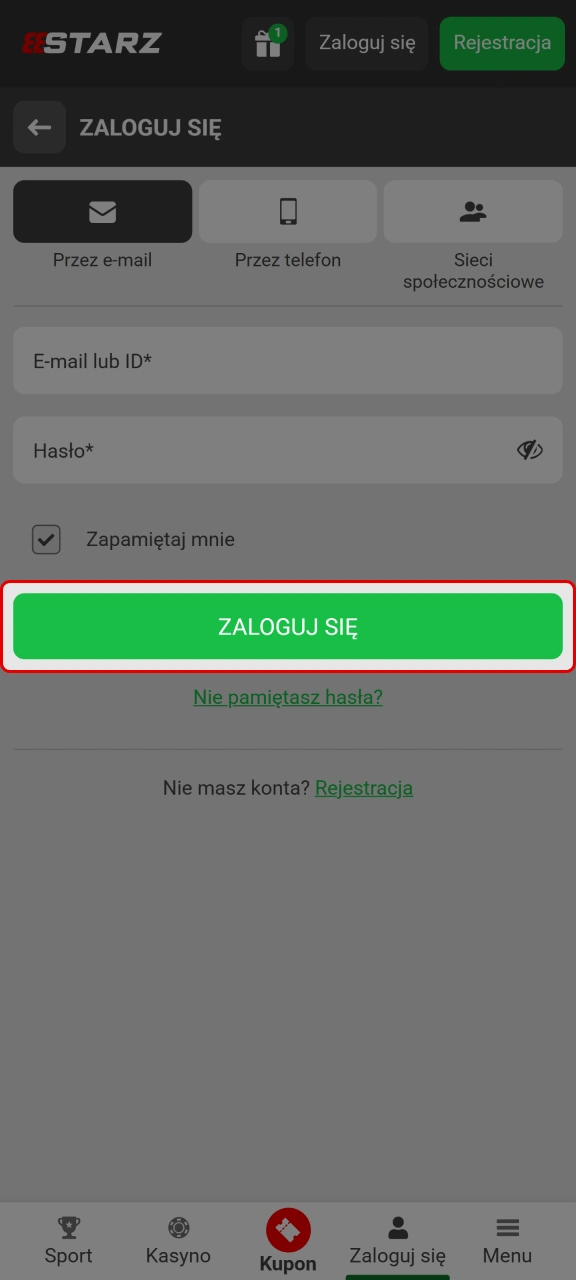 Potwierdź i rozpocznij sesję, aby cieszyć się bezpieczną rozrywką i wygranymi w 888starz.