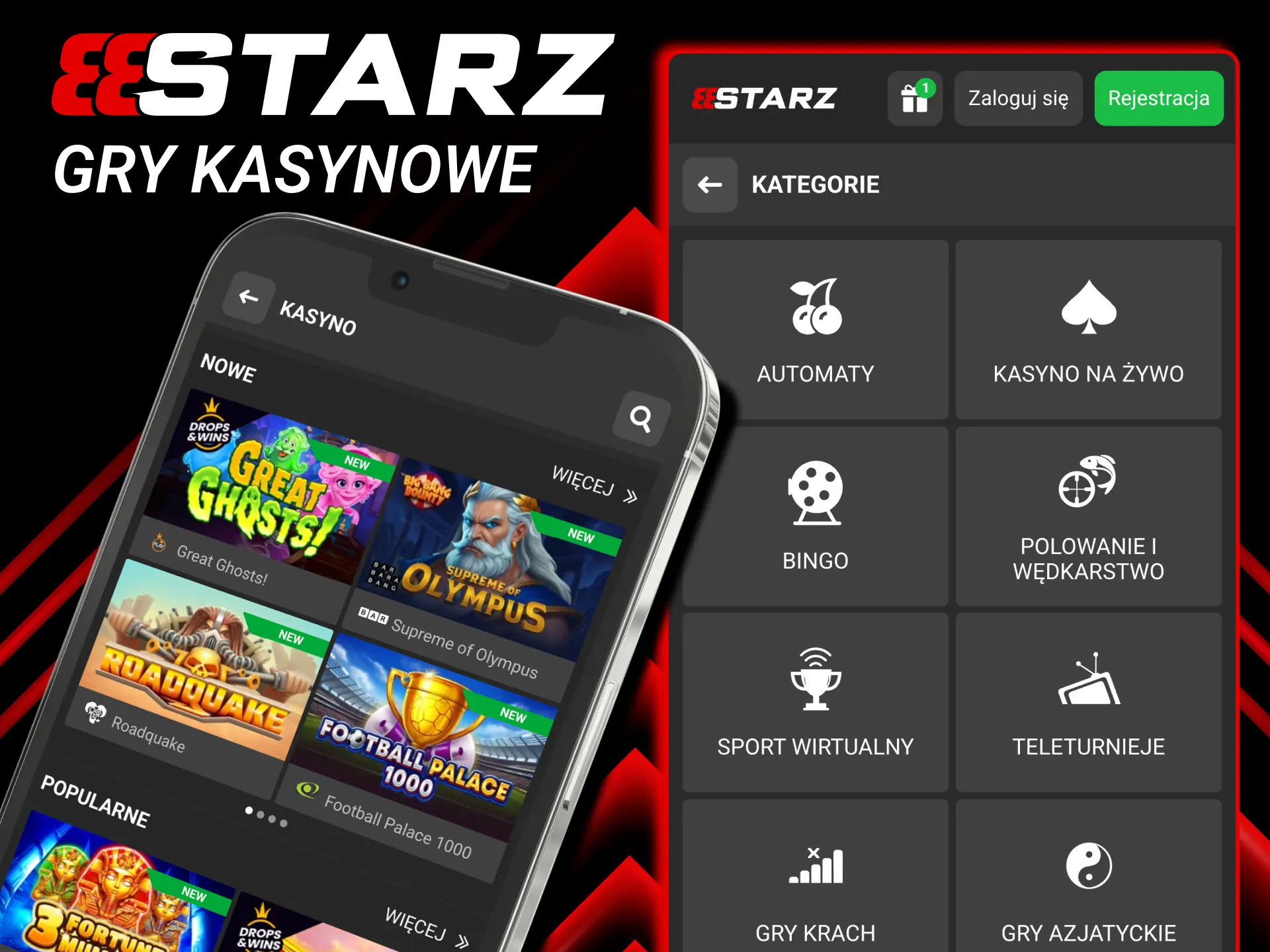 888starz oferuje sloty, kasyno na żywo, crash games i wirtualne sporty.