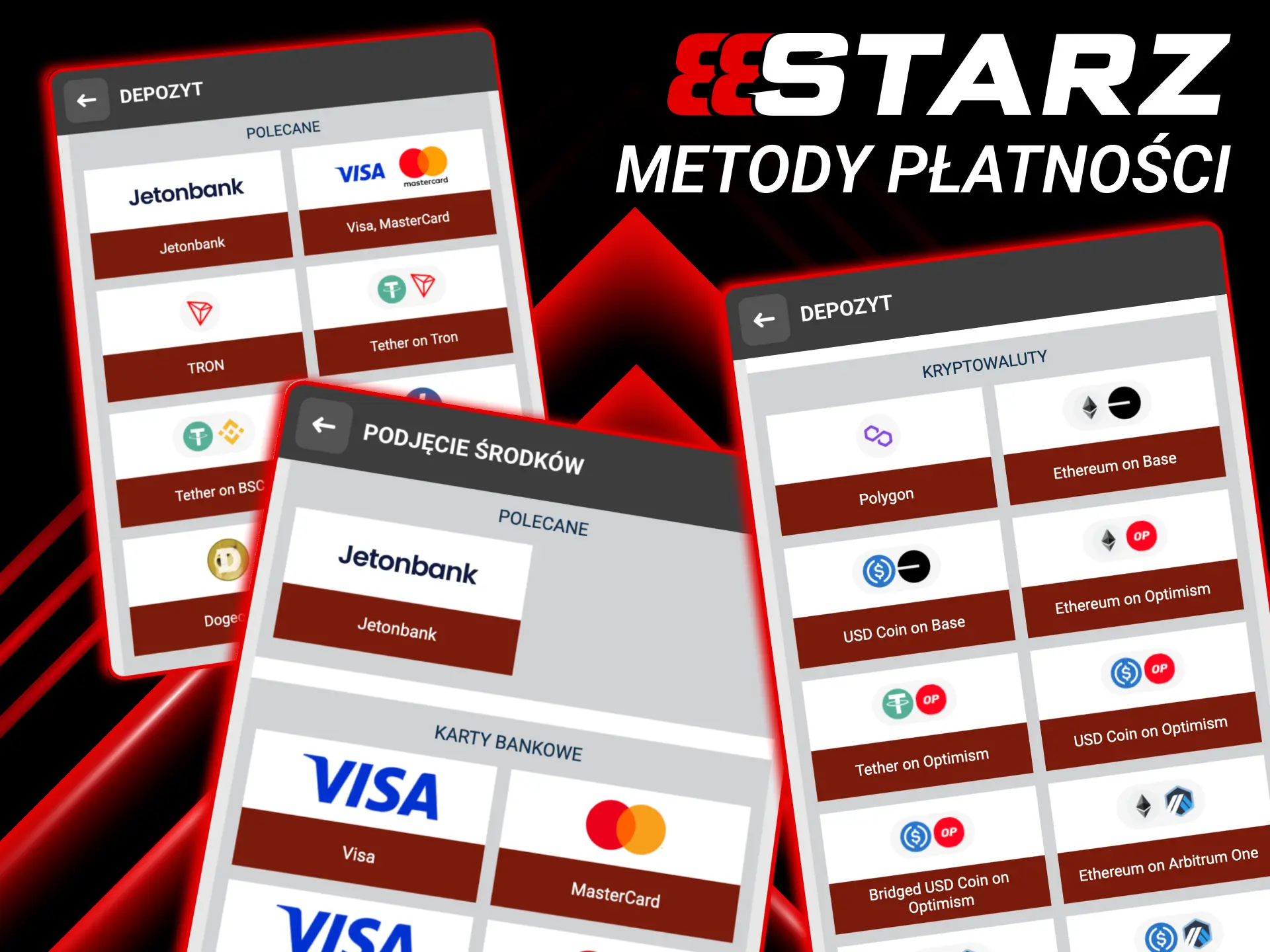 W aplikacji 888starz wpłacisz i wypłacisz środki wszystkimi metodami.
