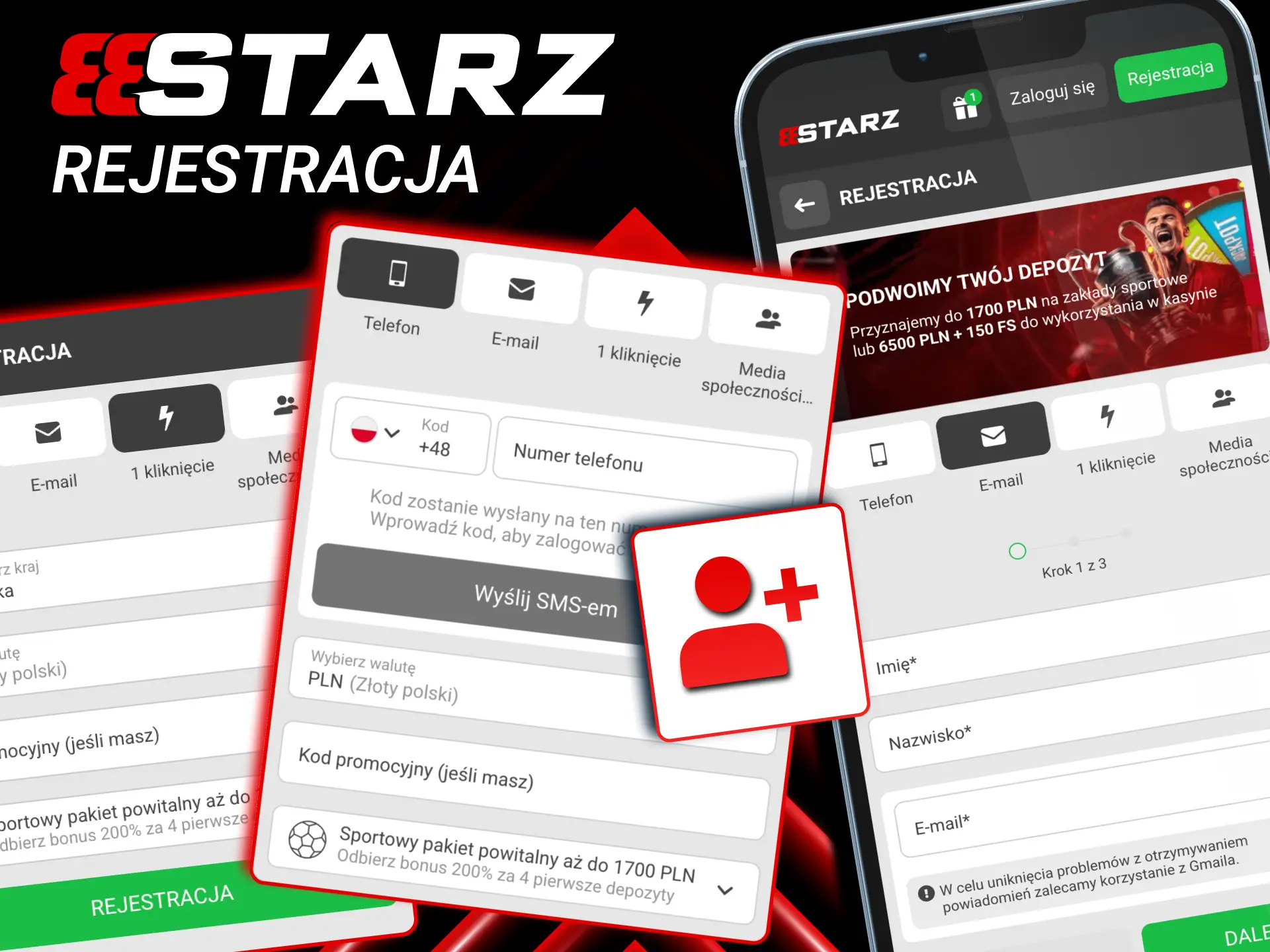 Rejestracja w aplikacji 888starz trwa tylko kilka minut.
