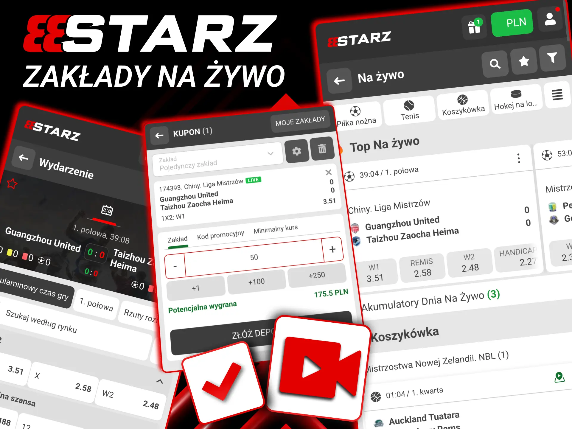 Dynamiczne zakłady na żywo w 888starz podczas trwających meczów.