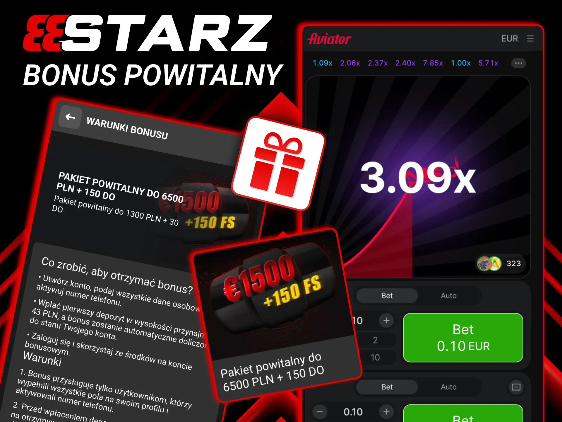 Atrakcyjne bonusy 888starz dla nowych graczy, także do użycia w Aviator.
