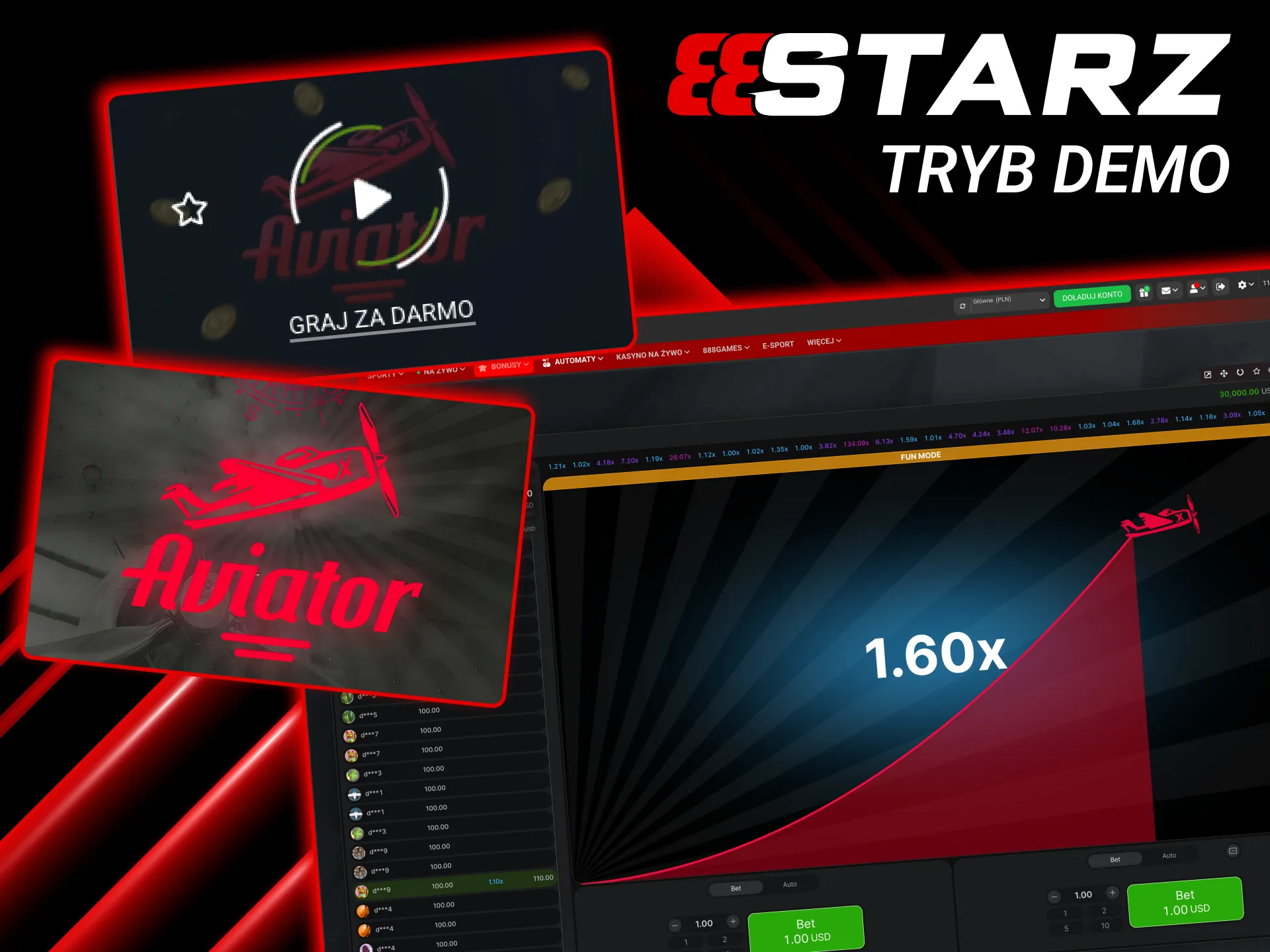Demo Aviator 888starz umożliwia naukę zasad crash bez presji finansowej.