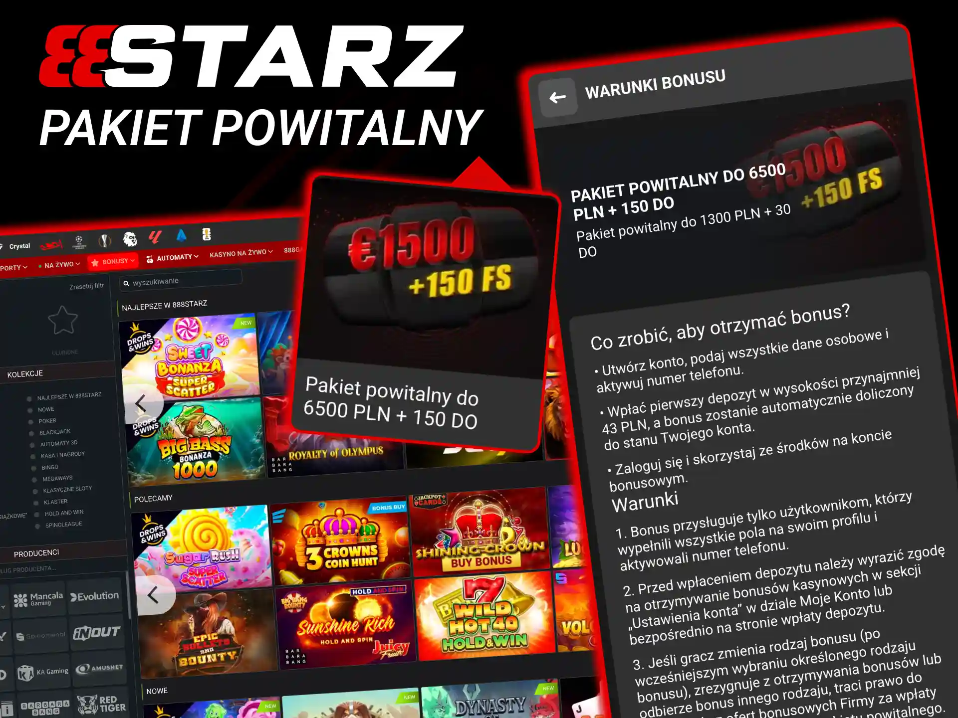 888starz zapewnia wieloetapowy bonus kasynowy dla nowych użytkowników.