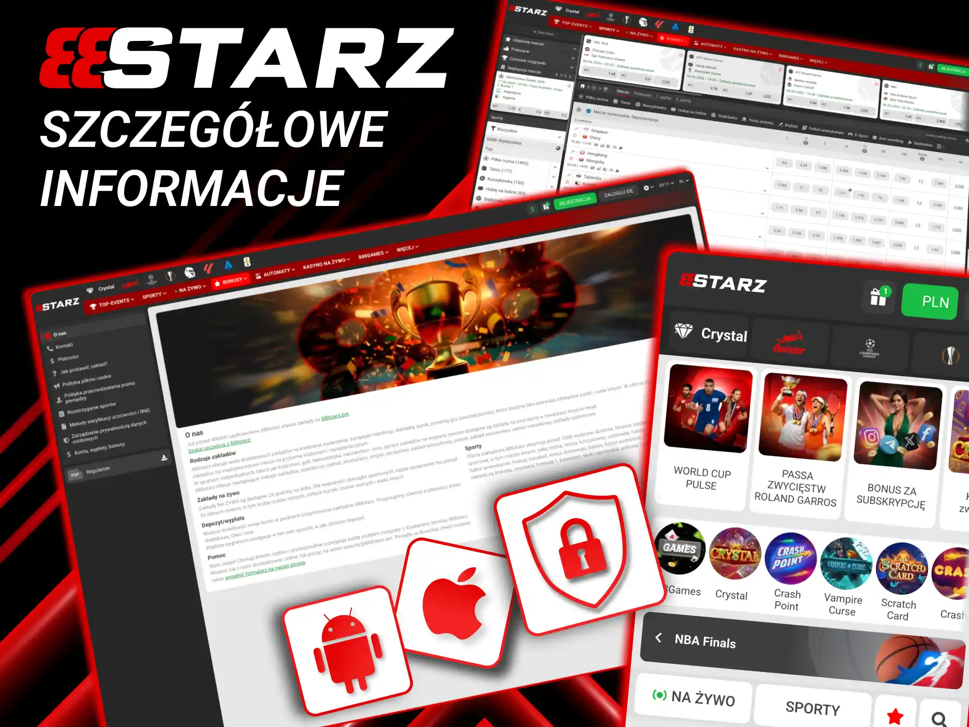 888starz to bezpieczna platforma z szeroką ofertą sportu i kasyna.
