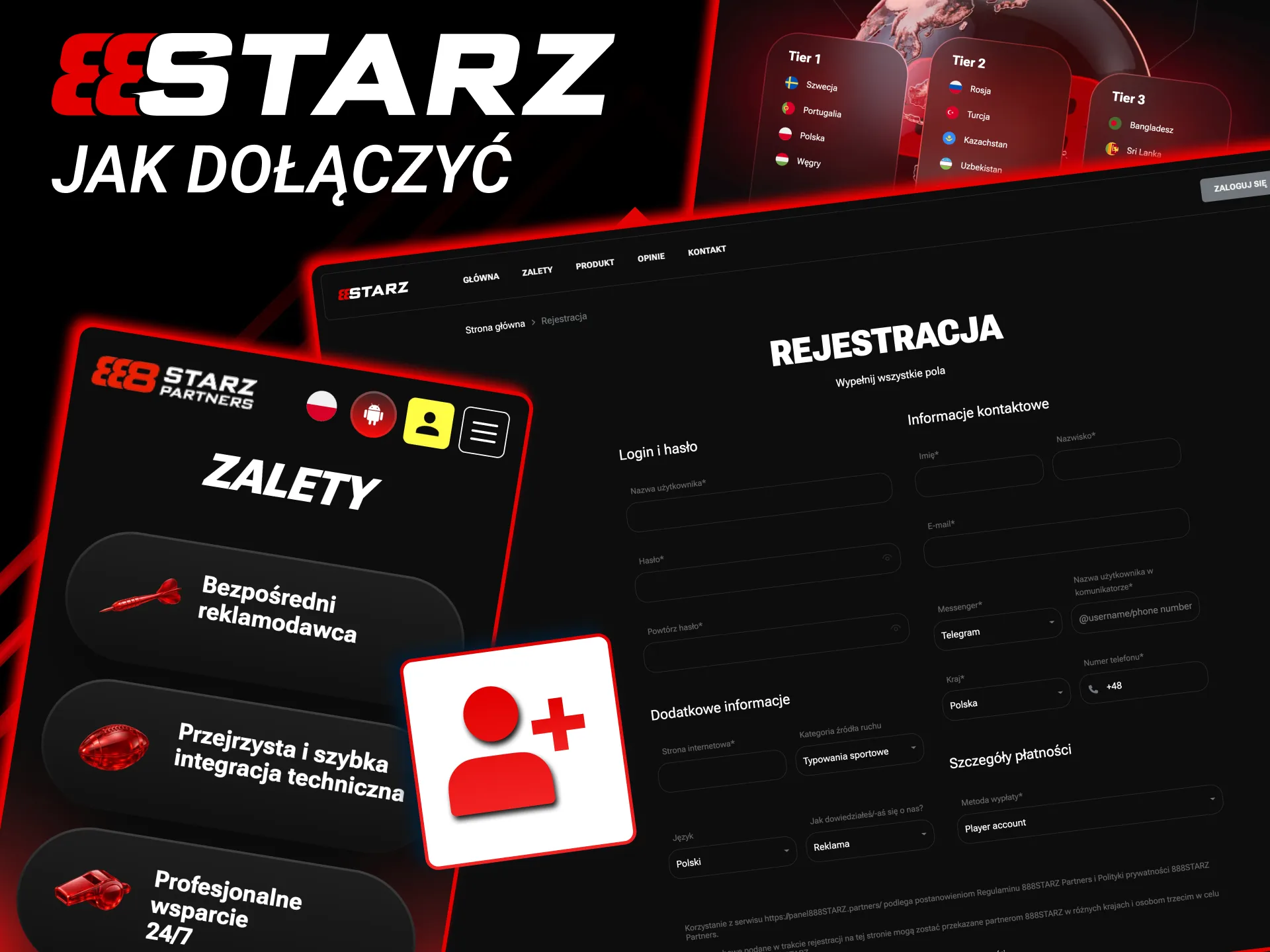 Rejestracja w 888starz zajmuje kilka minut i nie wymaga wiedzy technicznej.
